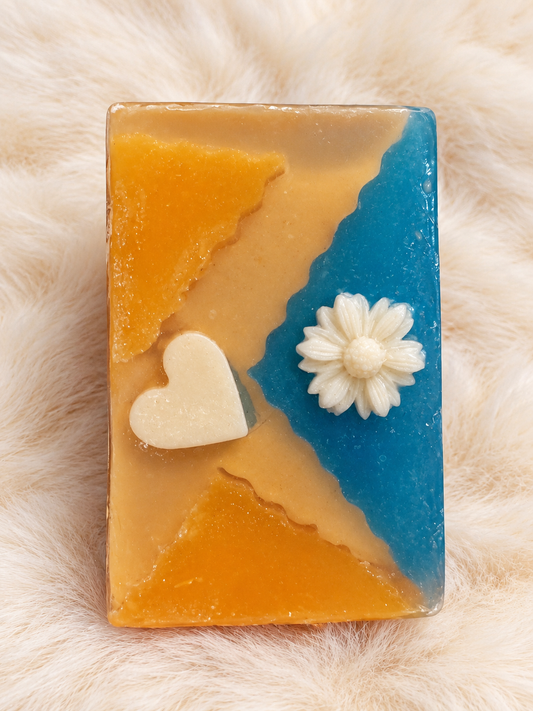 Sikasha Fancy Soap Collection β Gift Basket | Macarons Hearts Coconut | Luxury Handmade Soaps