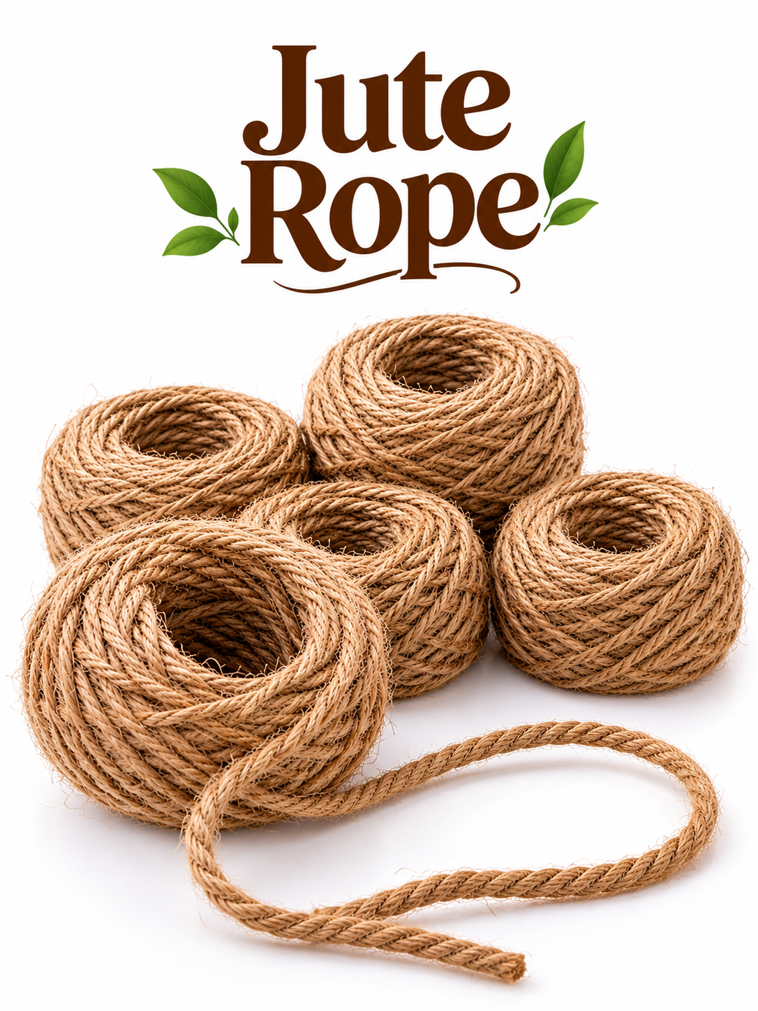 Natural Jute Rope 30 Meter Roll — Soap Making and DIY Crafting