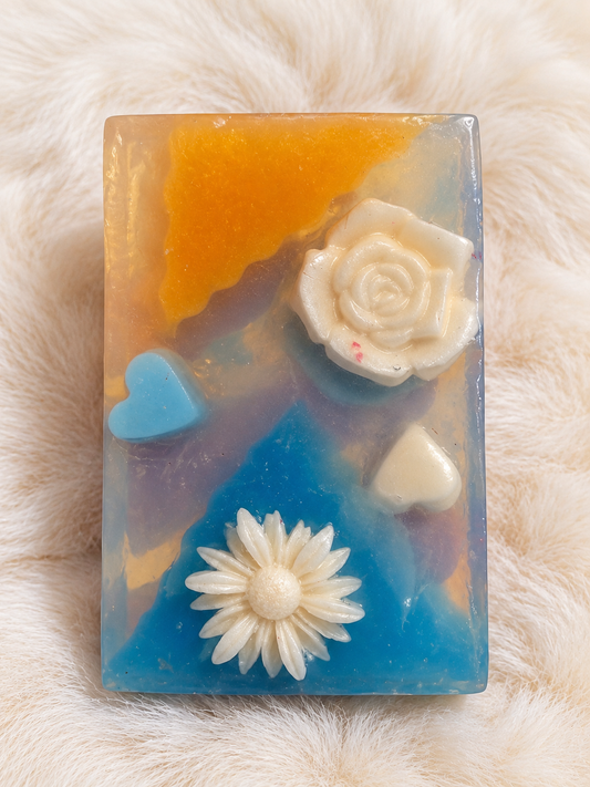 Sikasha Fancy Soap Collection — Gift Basket | Macarons Hearts Coconut | Luxury Handmade Soaps