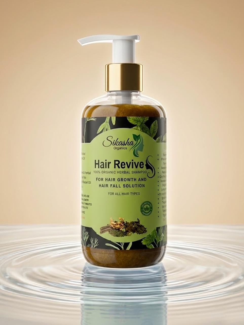 Hair Revive Organic Herbal Shampoo 300ML