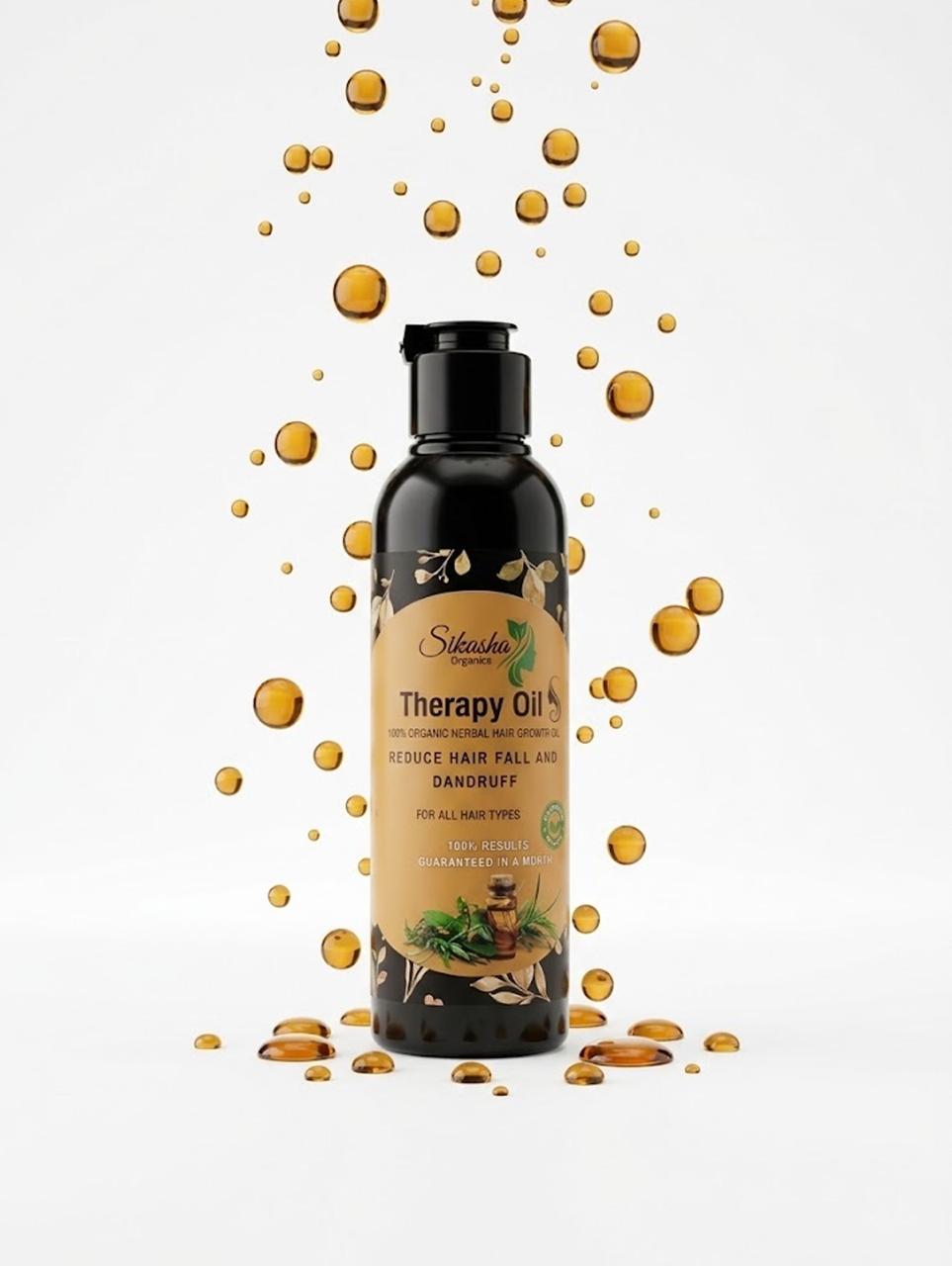 Sikasha Therapy Oil herbal blend Amla Bhringraj Castor Oil