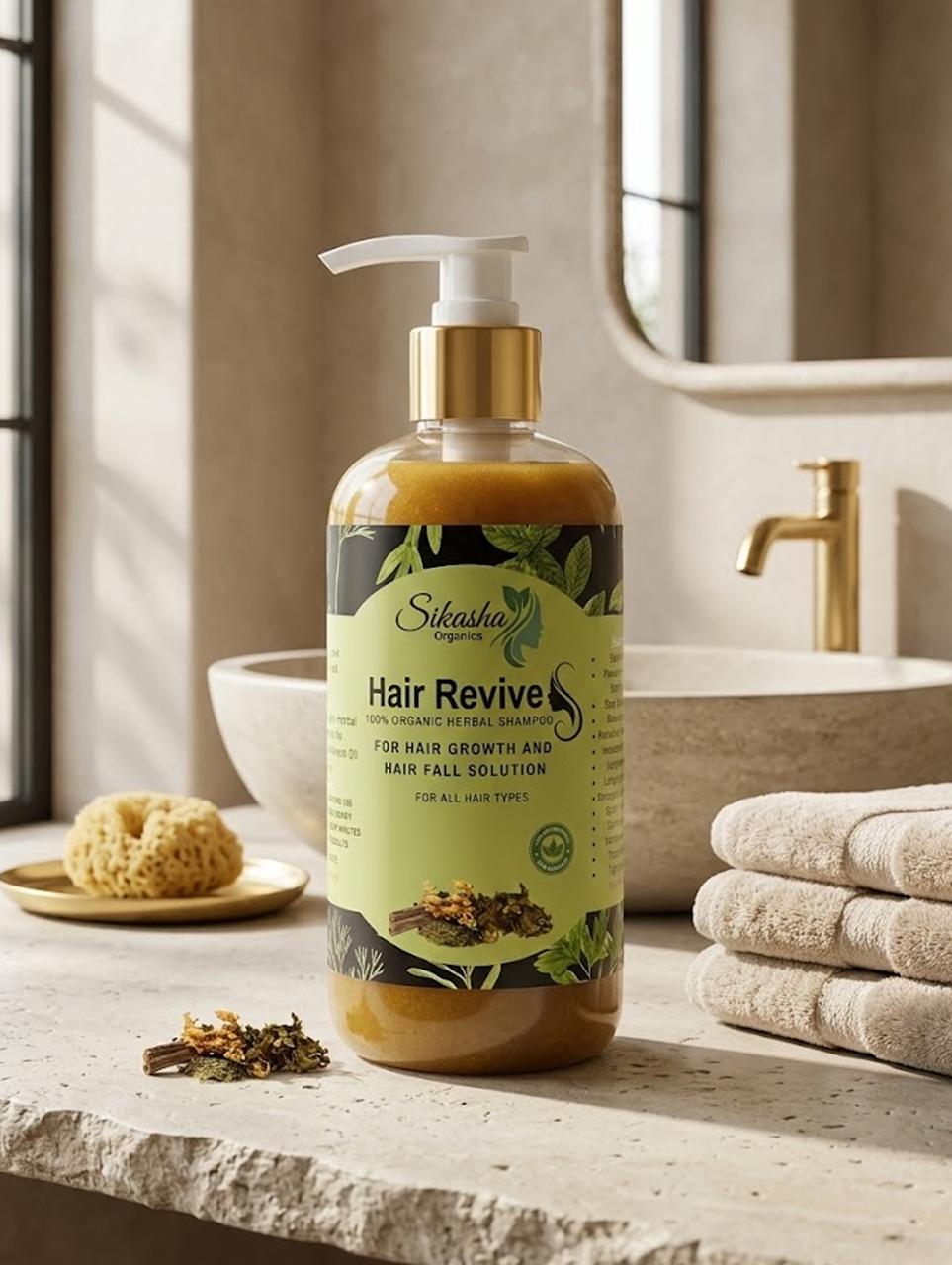 Hair Revive Organic Herbal Shampoo 300ML