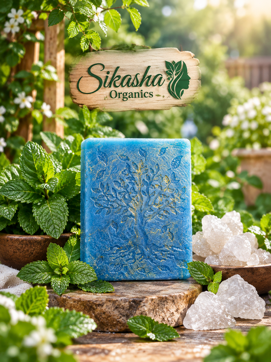 Sikasha Thanda Tharr — Mint & Alum Soap | Odor Control | Body Tightening | Summer Fresh